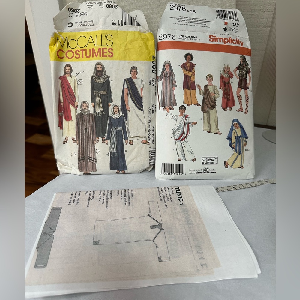 Bundle Christmas Passion Play sewing patterns